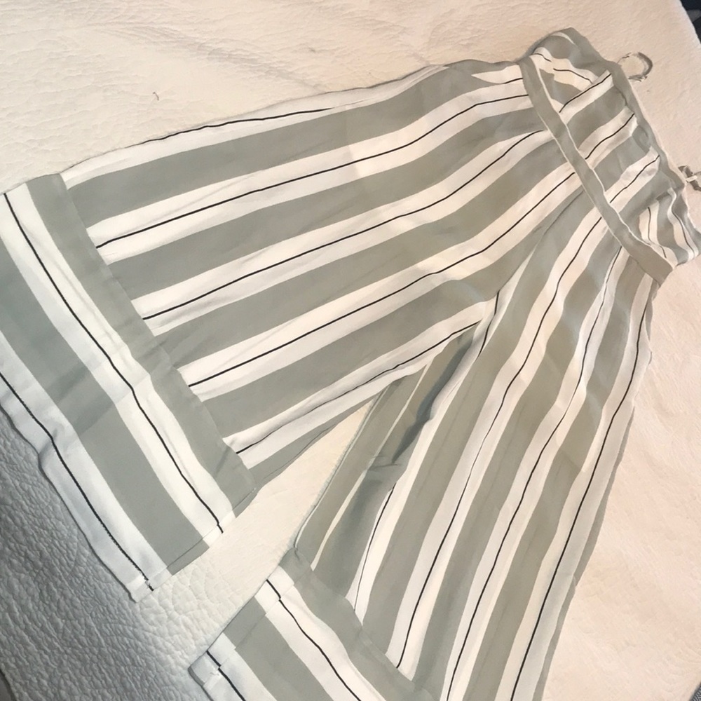 Grey/Cream Jumpsuit- NEW!